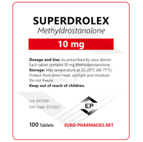 Superdrolex (Methyldrostanolone) US