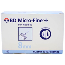 INSULIN BD MICRO-FINE 8 MM-HG1