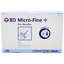 Buy online INSULIN BD MICRO-FINE 8 MM-HG1 made by Novofine and contains syringe, 1