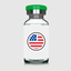 Buy online BPC157 5 mg US - no label made by USA PEPTIDES and contains BPC 157, 1