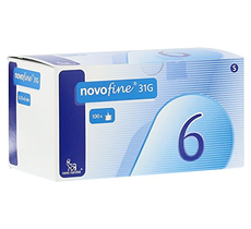 Novofine 6 mm (31G)