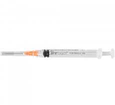 10 x 3cc syringe with 23 gauge